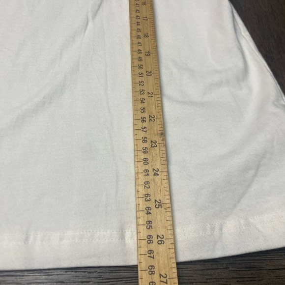 Croft&Barrow women, white long sleeve turtleneck, classic tee top size XL - Picture 4 of 6